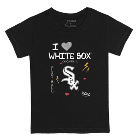 I Heart White Sox Kid's Tee Shirt - Tiny Turnip
