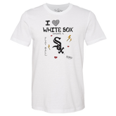 I Heart White Sox Unisex Tee Shirt - Tiny Turnip