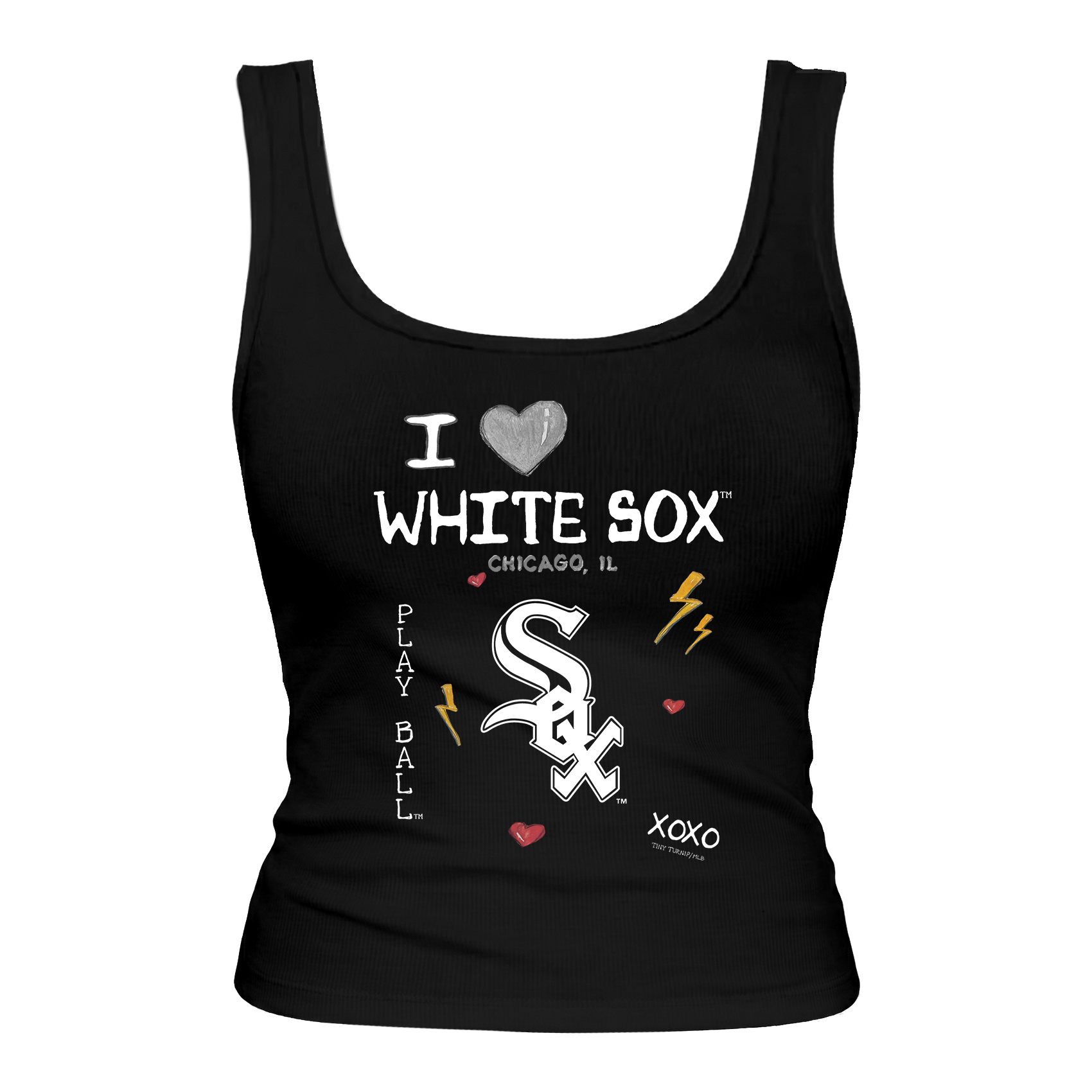 Chicago White Sox I Heart White Sox Emmy Tank