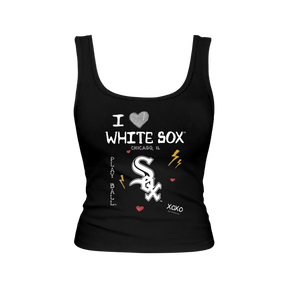 Chicago White Sox I Heart White Sox Emmy Tank
