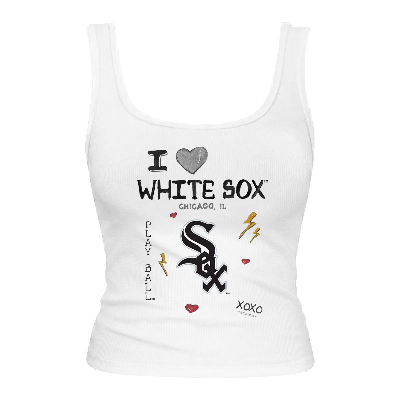 Chicago White Sox I Heart White Sox Emmy Tank