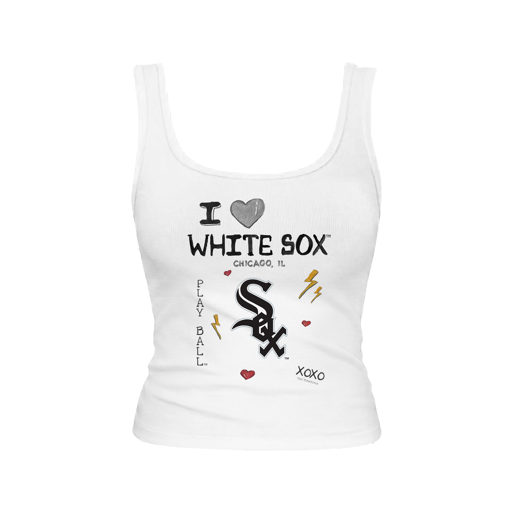 Chicago White Sox I Heart White Sox Emmy Tank