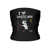 I Heart White Sox Tube Top - Tiny Turnip