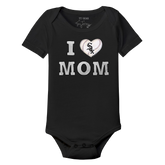 Chicago White Sox I Love Mom Short Sleeve Snapper