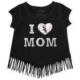 Chicago White Sox I Love Mom Fringe Tee