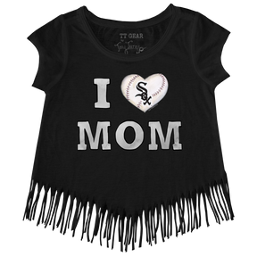 Chicago White Sox I Love Mom Fringe Tee