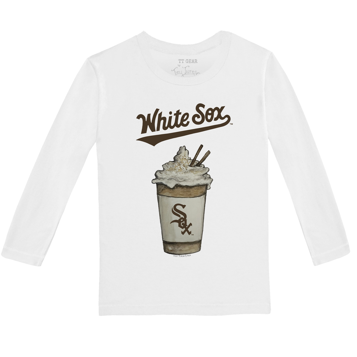 Chicago White Sox Latte Long-Sleeve Tee Shirt