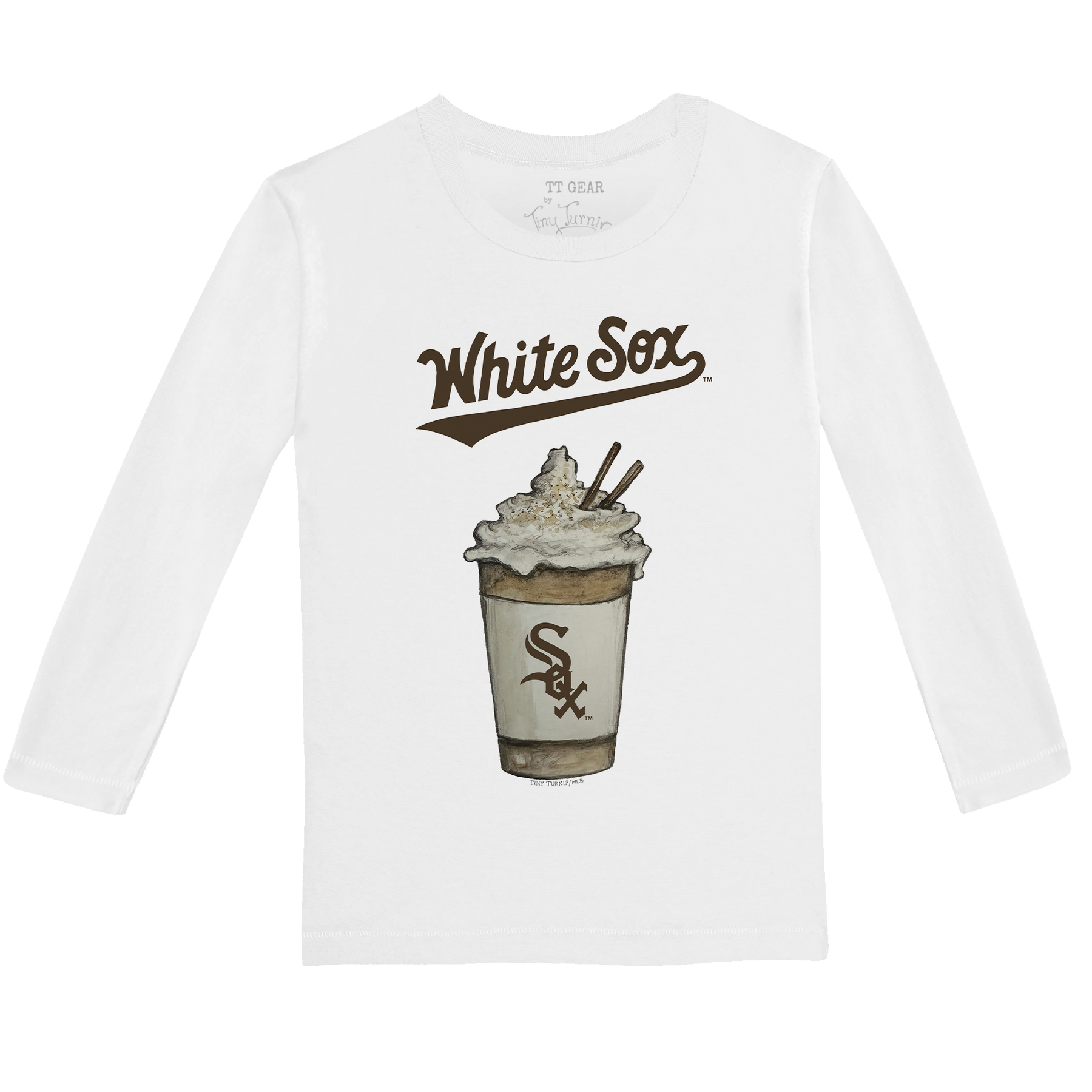 Chicago White Sox Latte Long-Sleeve Tee Shirt