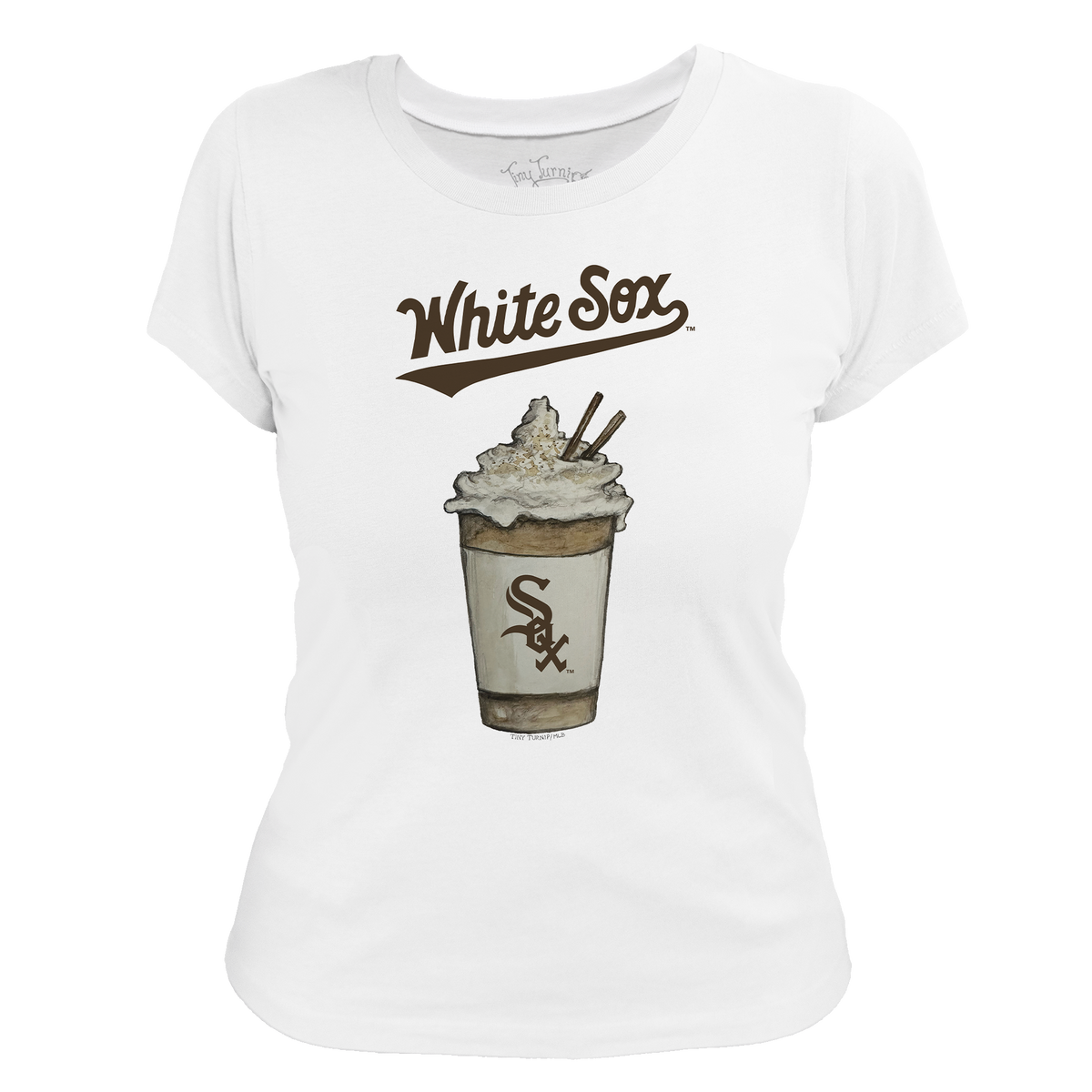 Chicago White Sox Latte Women's Tee Shirt