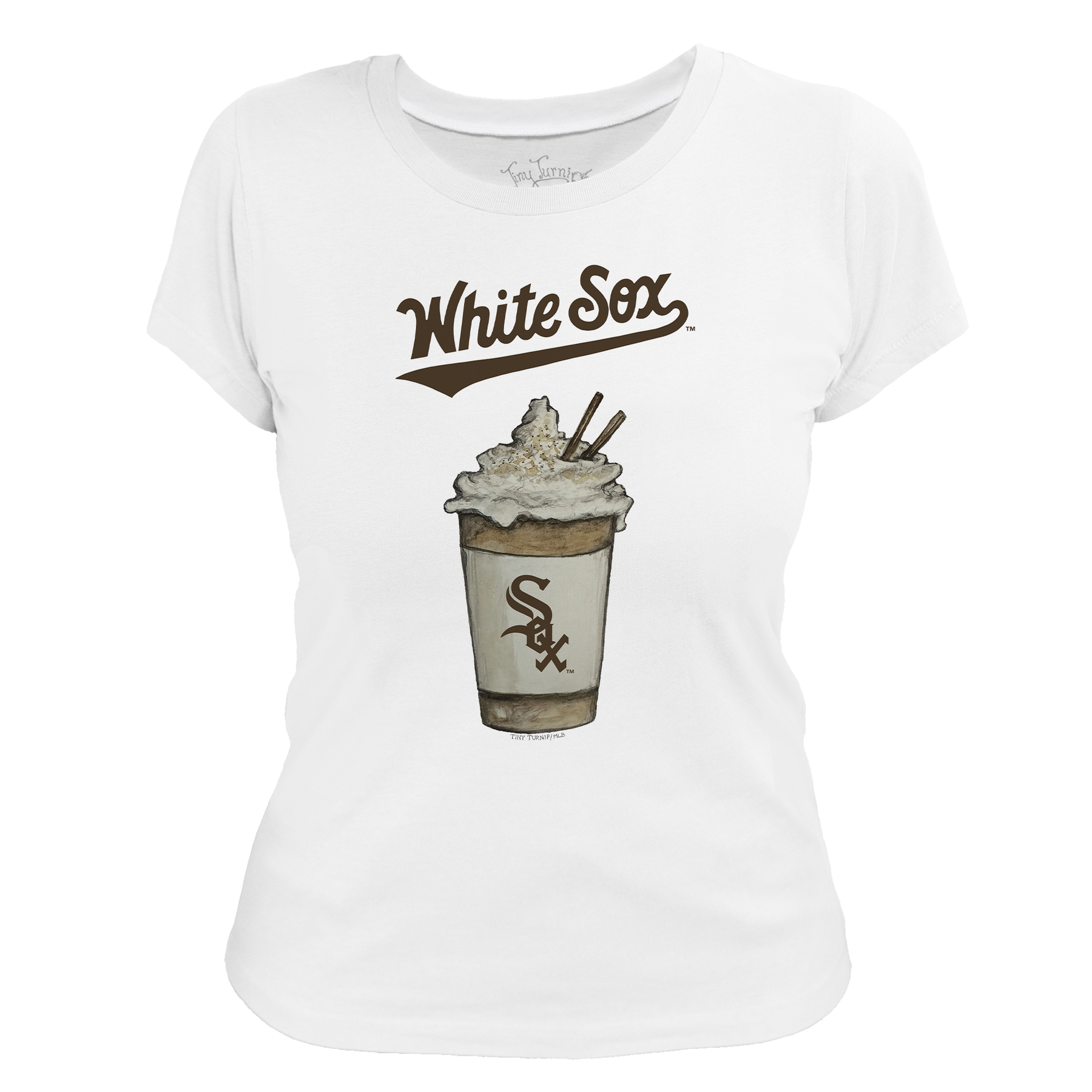 Chicago White Sox Latte Women's Tee Shirt