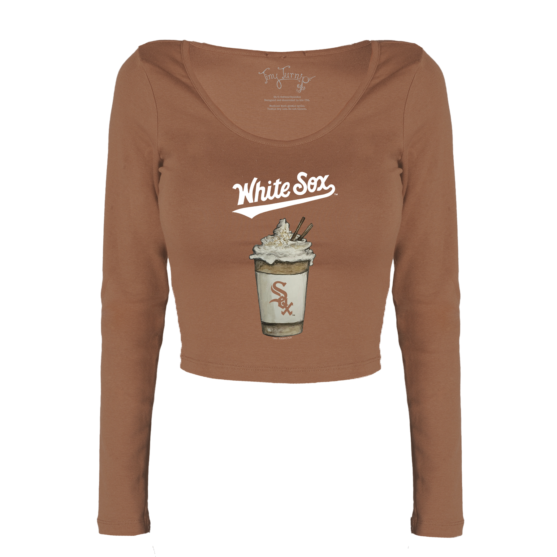 Chicago White Sox Latte Women's Lucy Long Sleeve