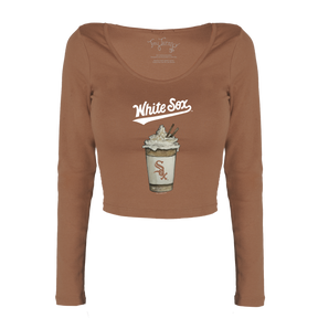 Chicago White Sox Latte Women's Lucy Long Sleeve