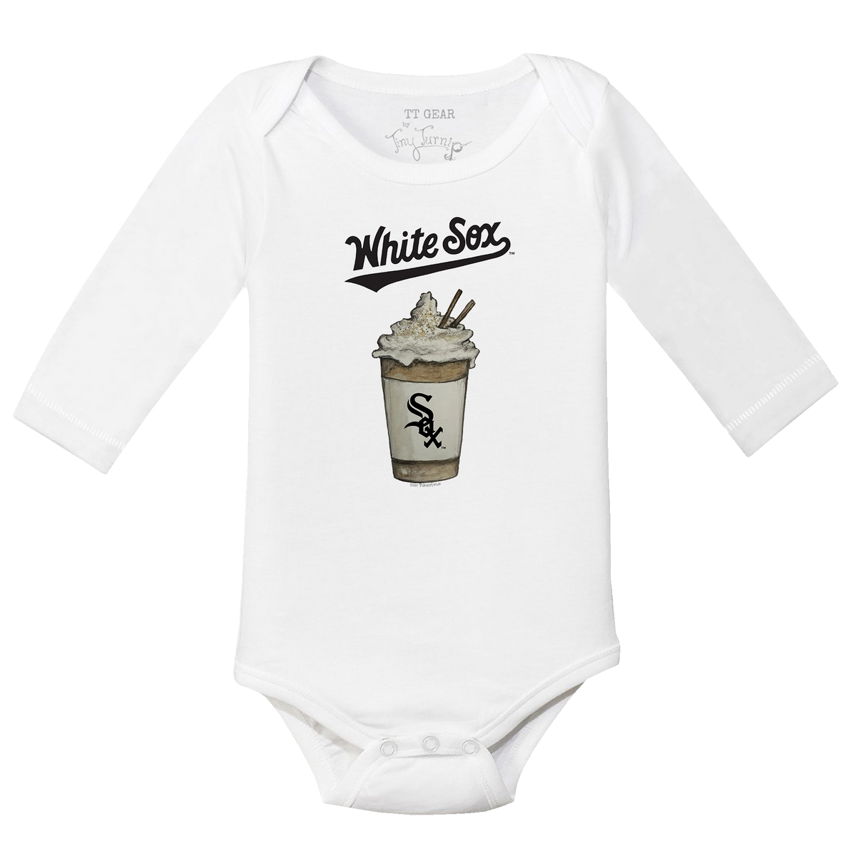 Chicago White Sox Latte Long Sleeve Snapper