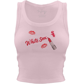 Chicago White Sox Lipstick Crop Tank