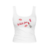 Chicago White Sox Lipstick Emmy Tank