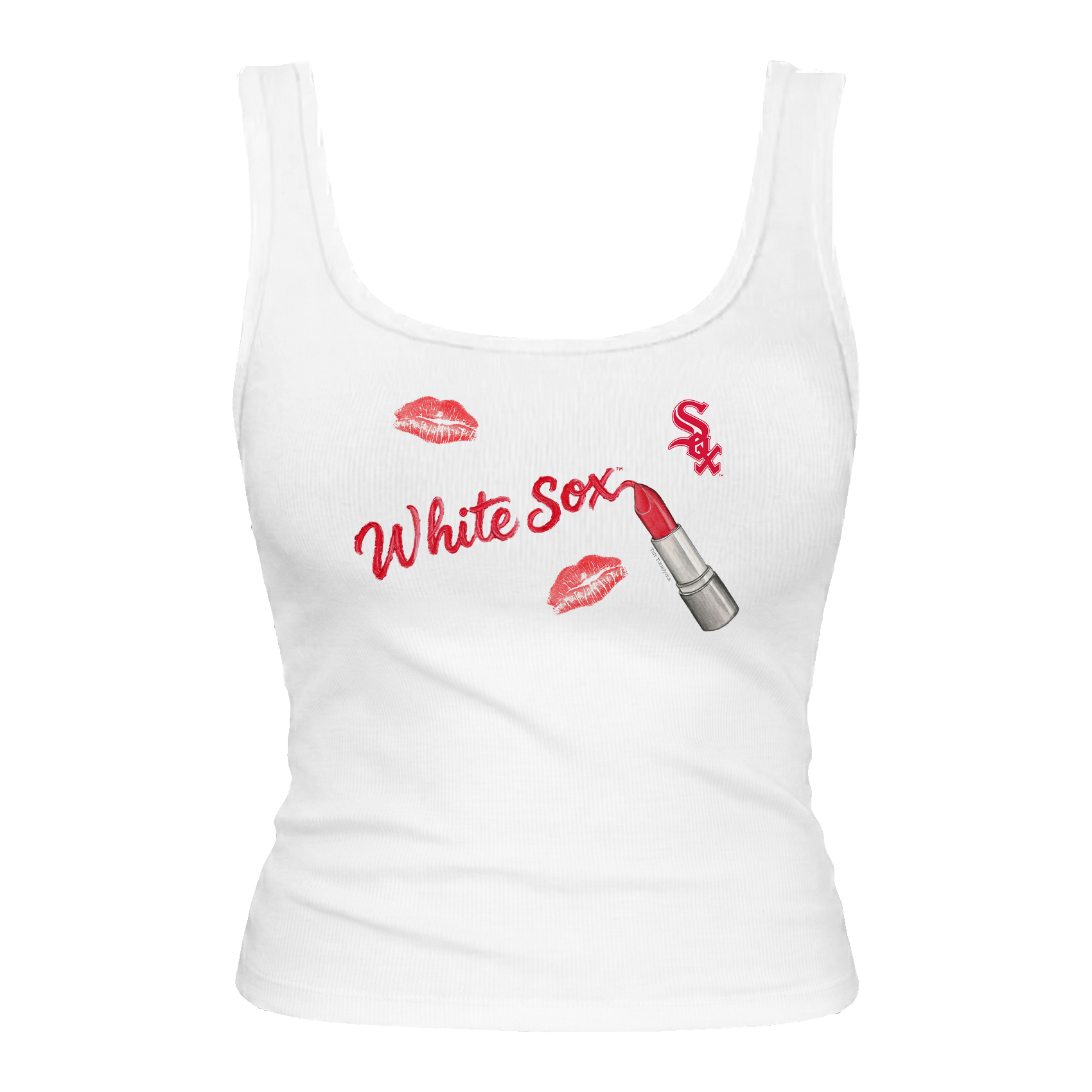 Chicago White Sox Lipstick Emmy Tank