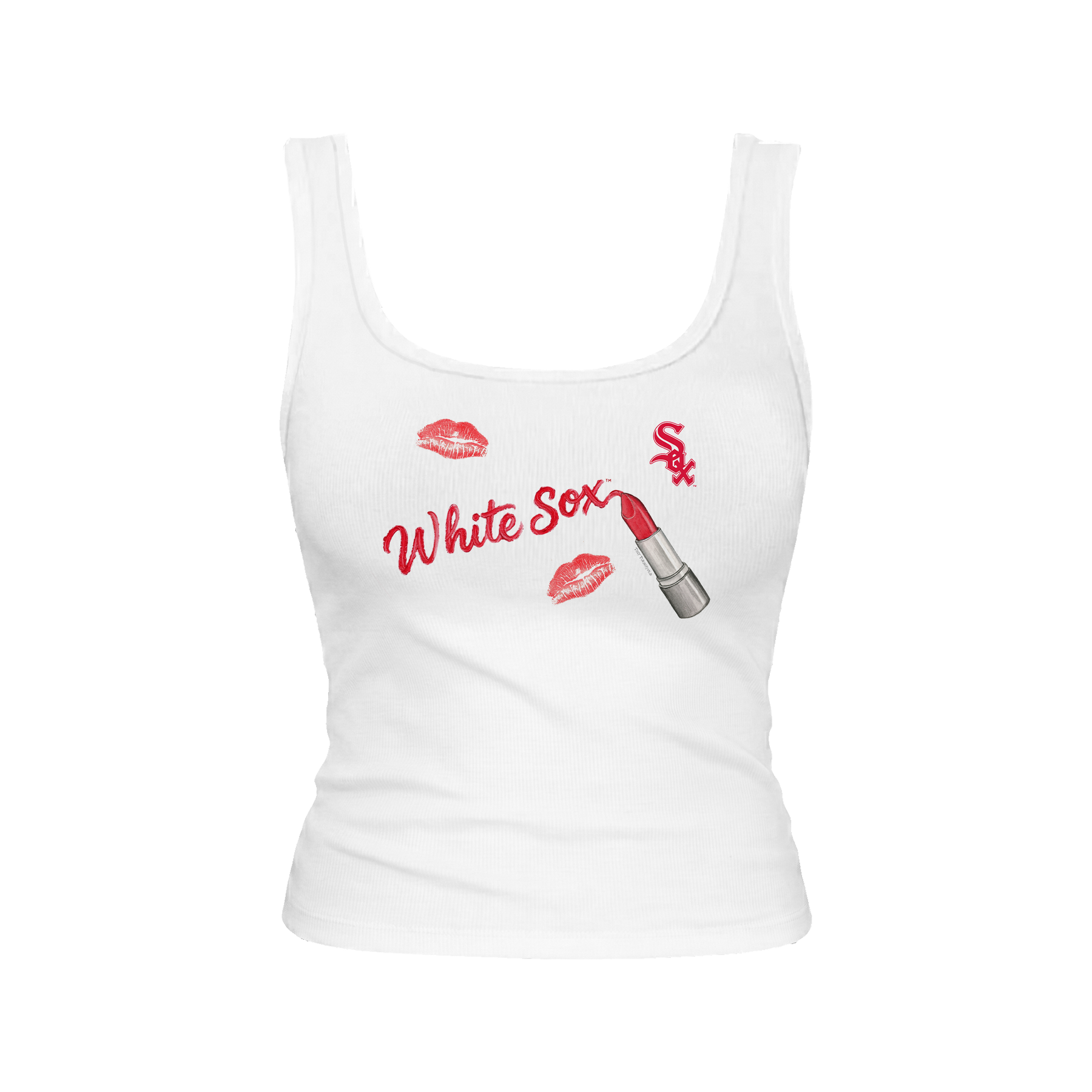 Chicago White Sox Lipstick Emmy Tank