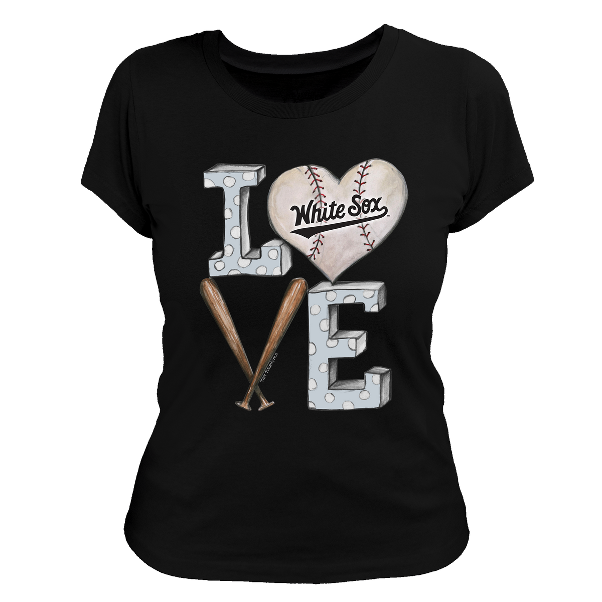 Chicago White Sox Baseball LOVE Tee Shirt