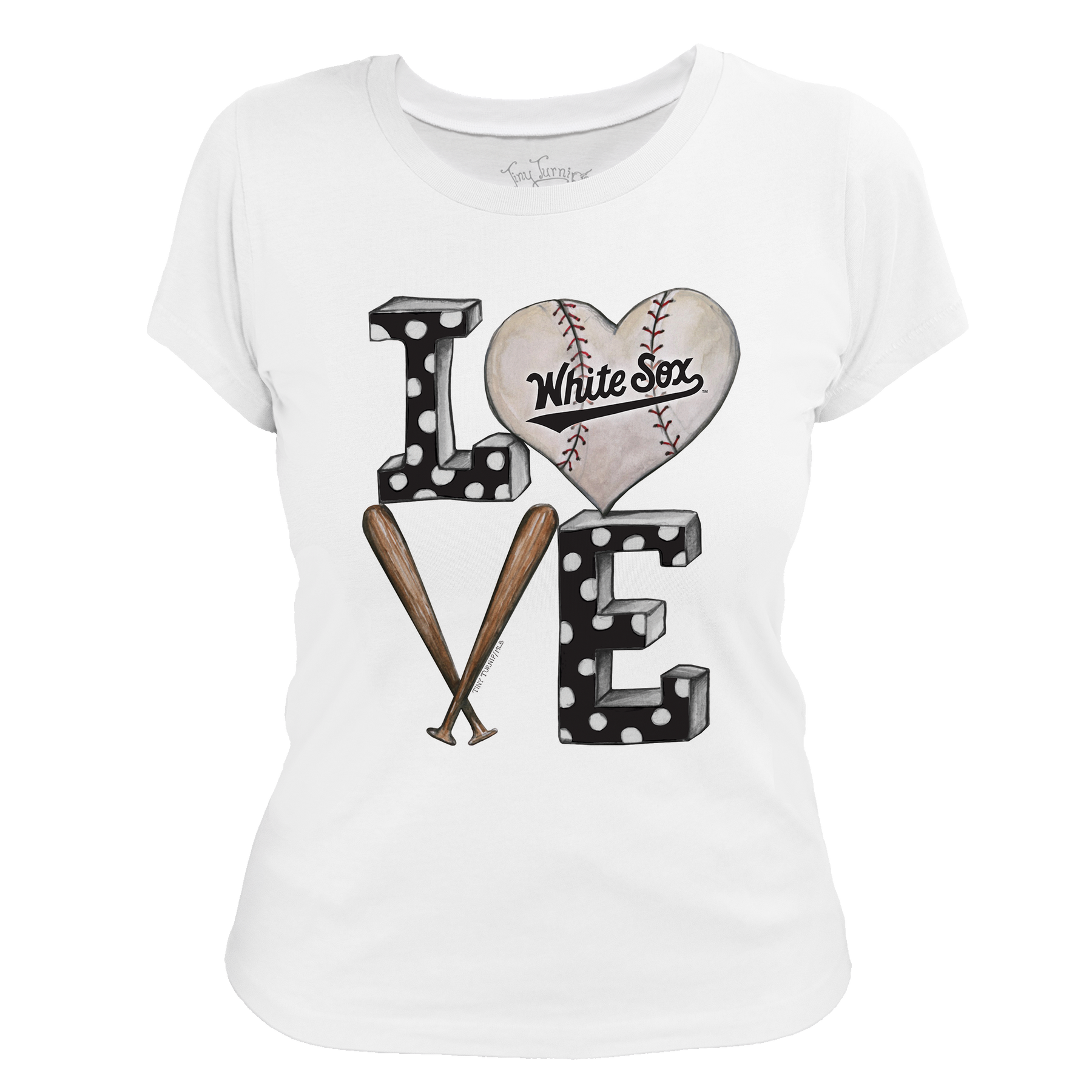 Chicago White Sox Baseball LOVE Tee Shirt