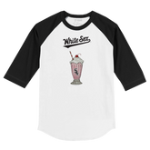 Chicago White Sox Milkshake 3/4 Black Sleeve Raglan
