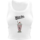 Chicago White Sox Milkshake Crop Tank