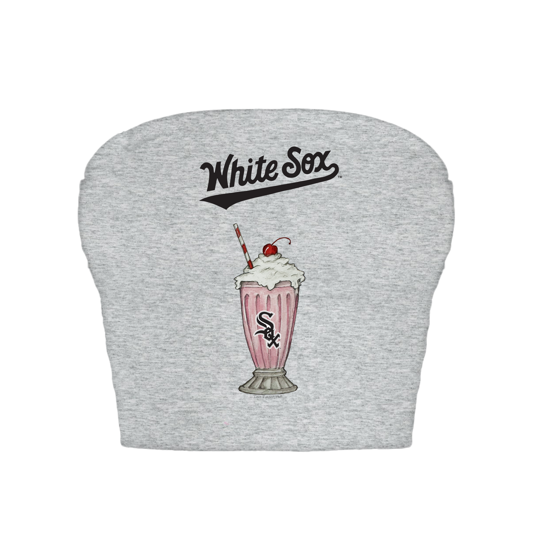 Chicago White Sox Milkshake Crop Tube Top