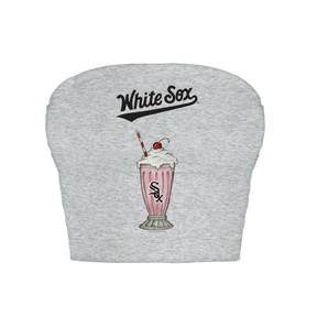 Chicago White Sox Milkshake Crop Tube Top