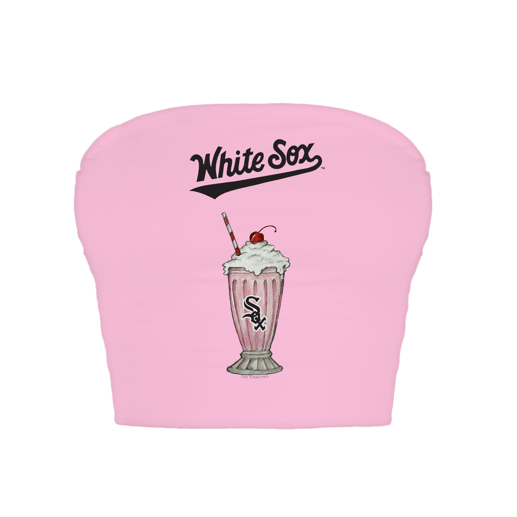 Chicago White Sox Milkshake Crop Tube Top