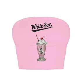 Chicago White Sox Milkshake Crop Tube Top