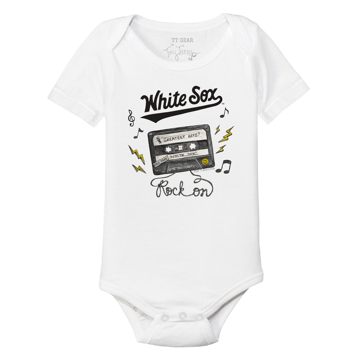 Chicago White Sox Mixtape Short Sleeve Snapper
