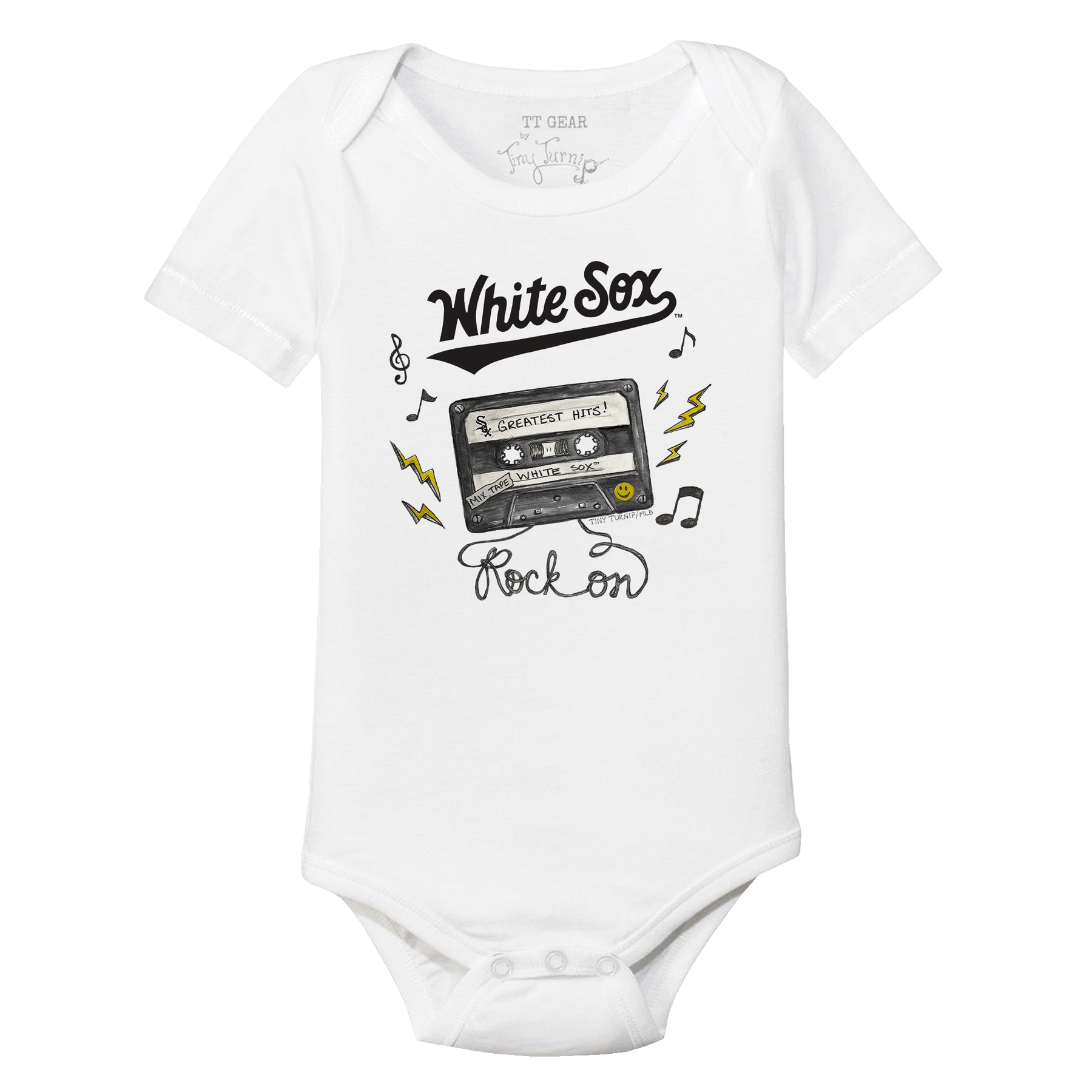 Chicago White Sox Mixtape Short Sleeve Snapper