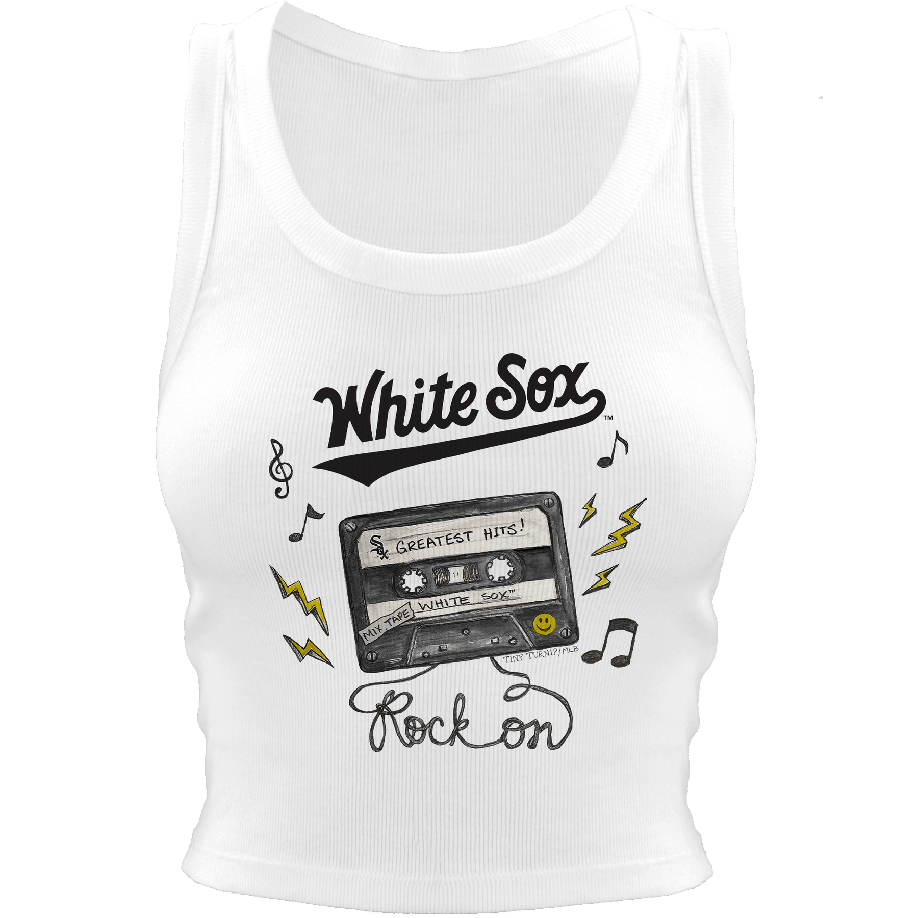 Chicago White Sox Mixtape Crop Tank