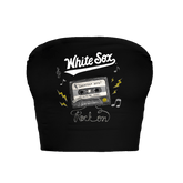 Chicago White Sox Mixtape Crop Tube Top