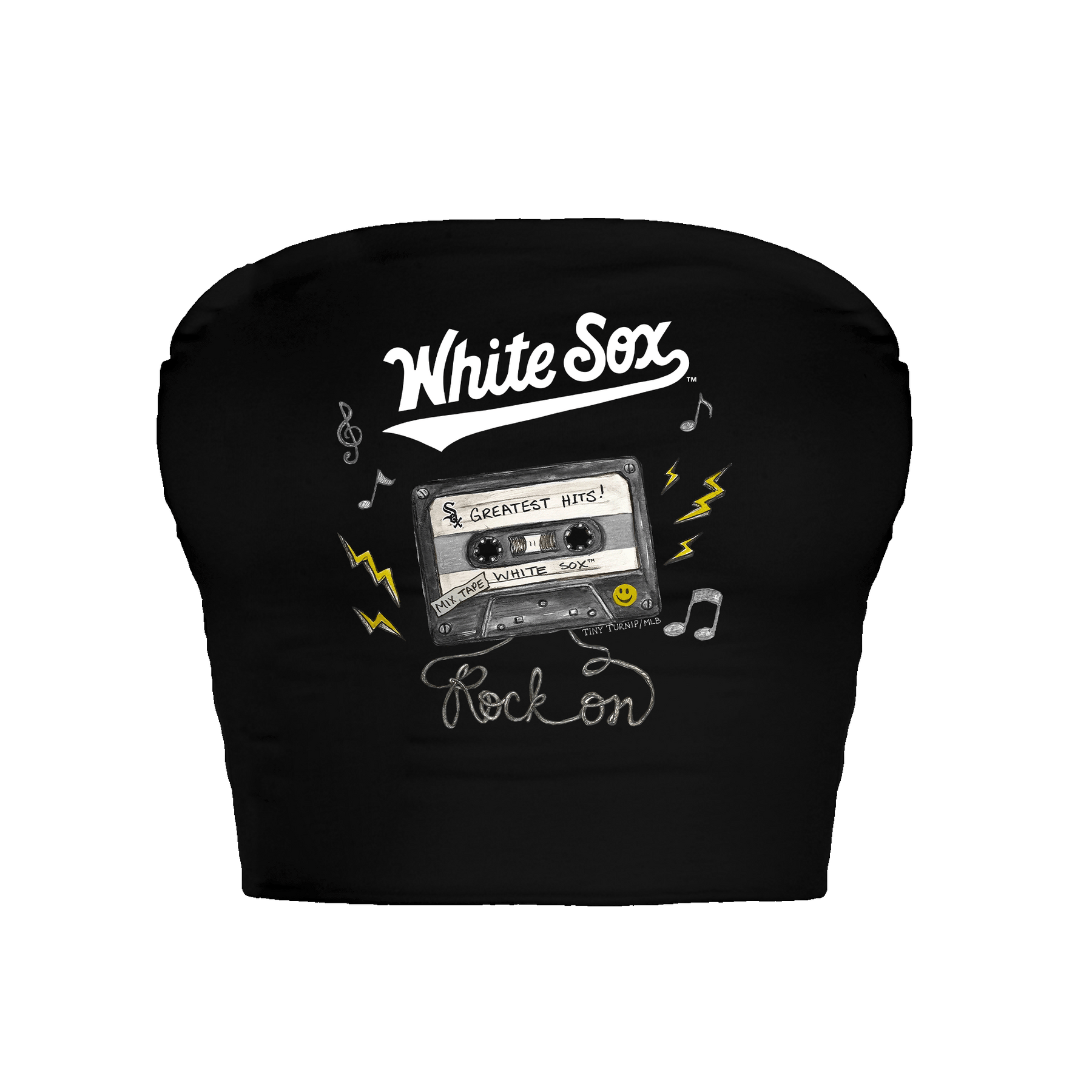 Chicago White Sox Mixtape Crop Tube Top