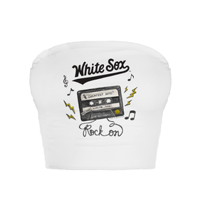 Chicago White Sox Mixtape Crop Tube Top