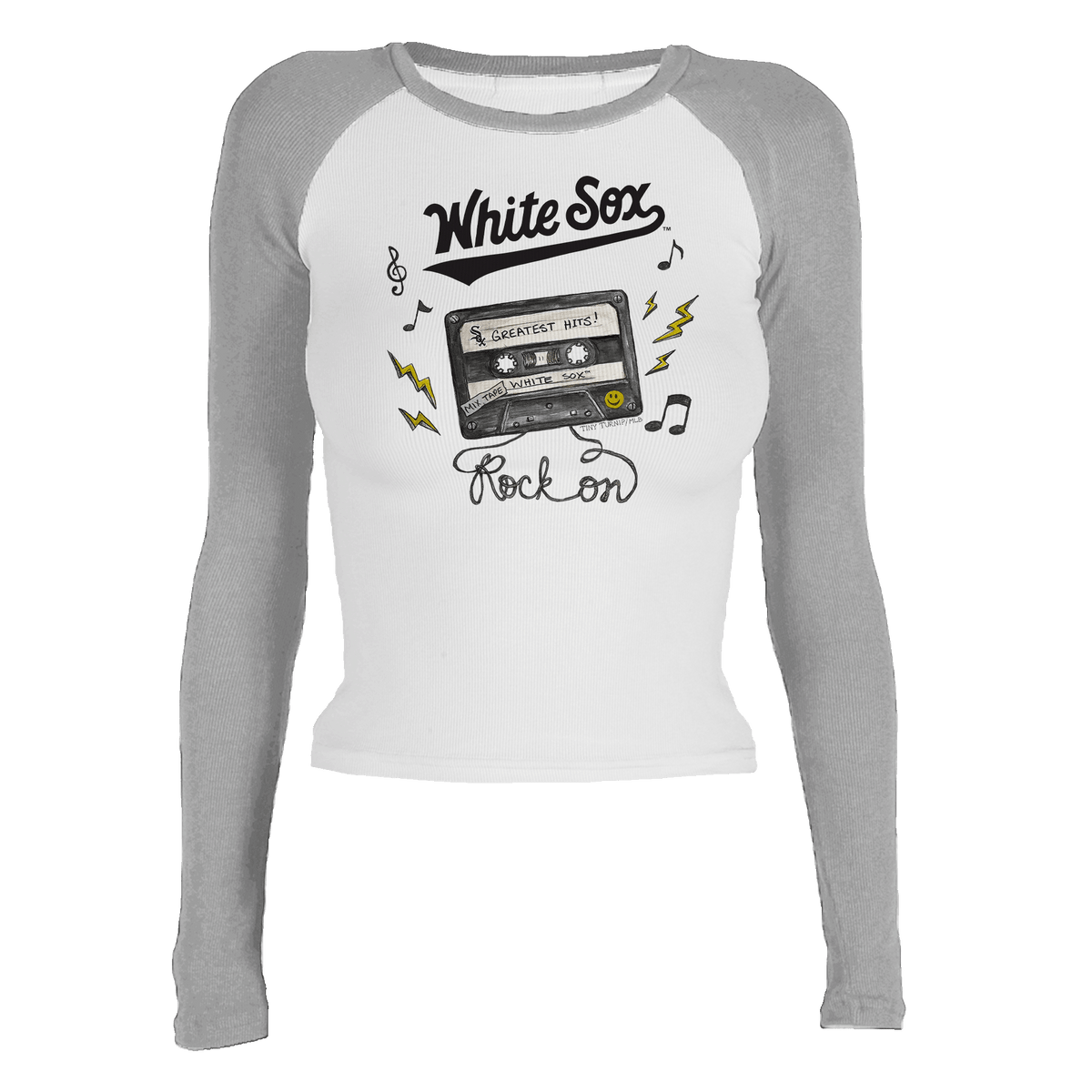 Chicago White Sox Mixtape Roxy Raglan Long Sleeve