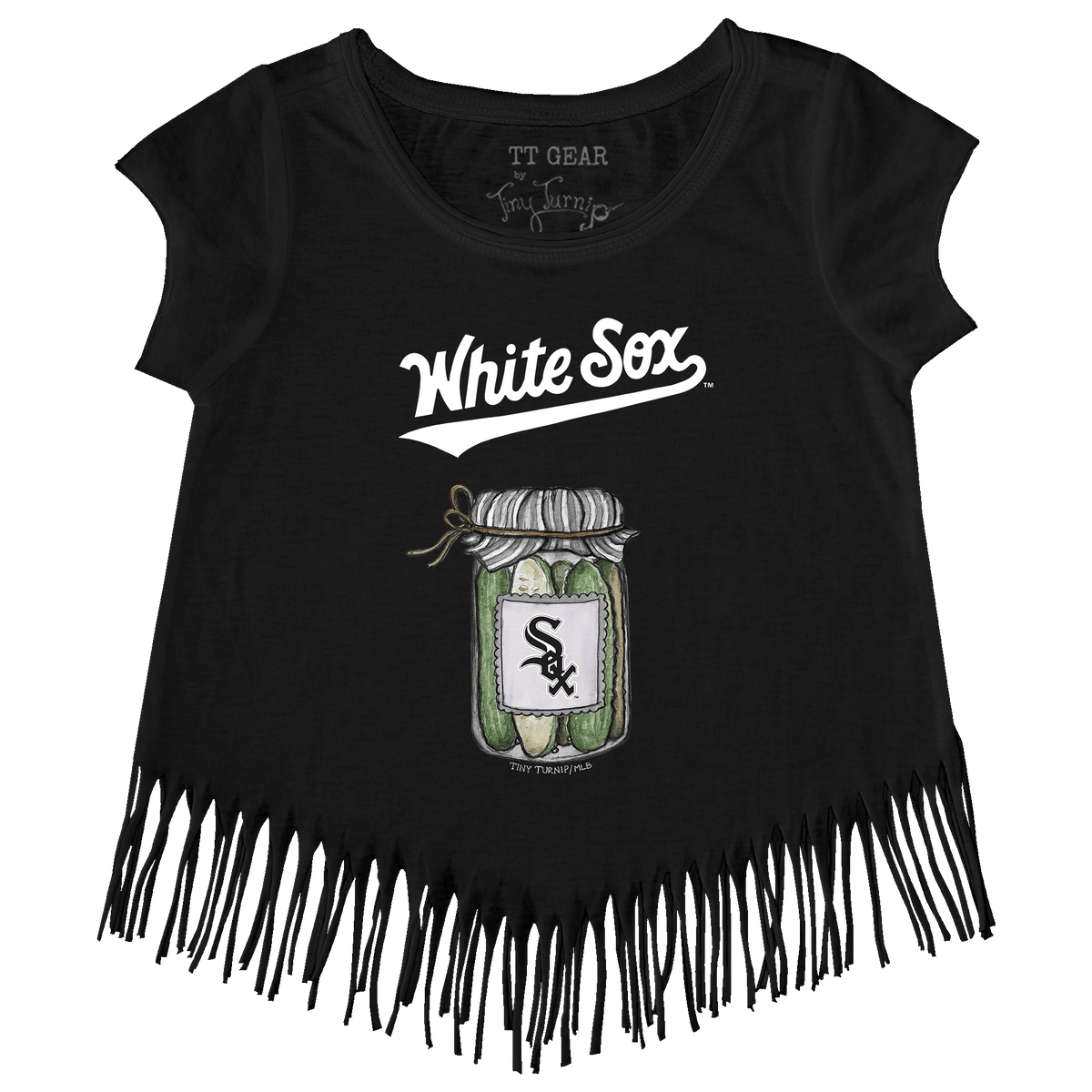 Chicago White Sox Pickle Jar Fringe Tee