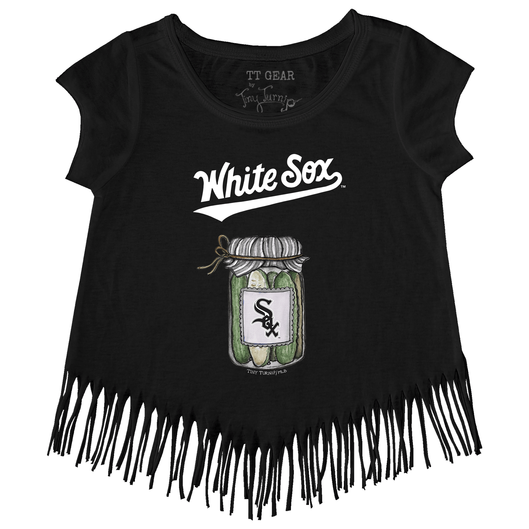 Chicago White Sox Pickle Jar Fringe Tee
