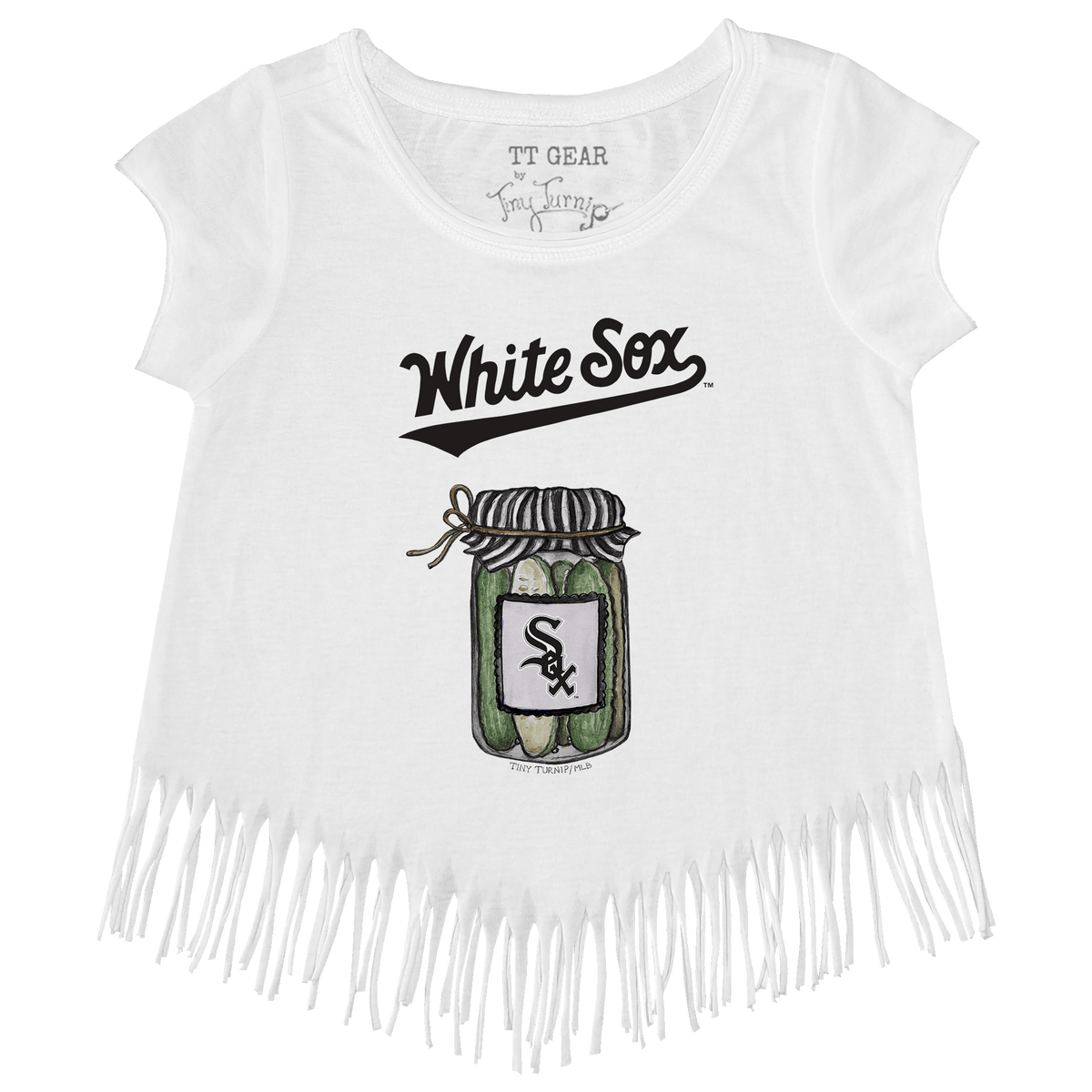 Chicago White Sox Pickle Jar Fringe Tee