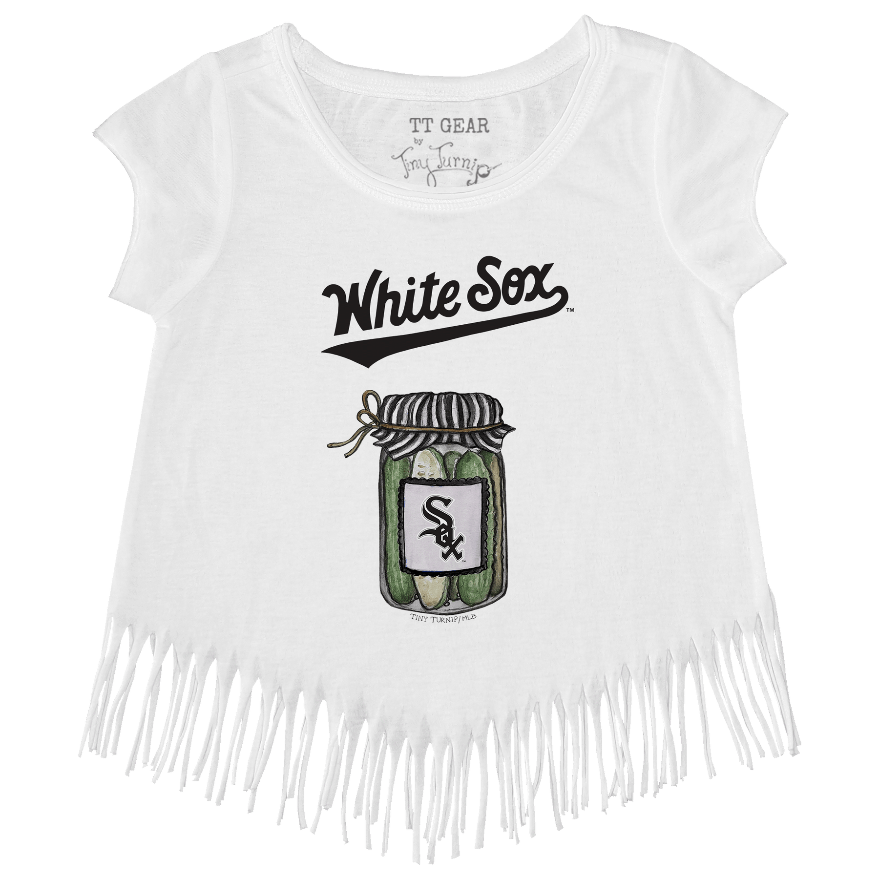 Chicago White Sox Pickle Jar Fringe Tee