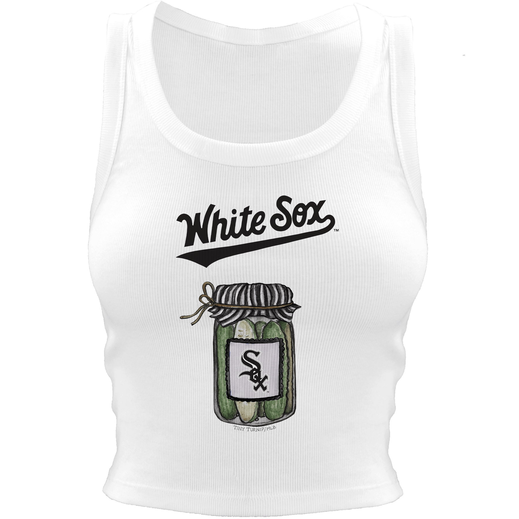 Chicago White Sox Pickle Jar Crop Tank