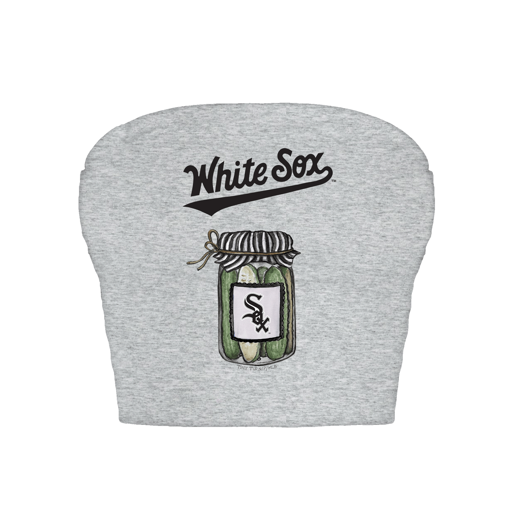Chicago White Sox Pickle Jar Crop Tube Top