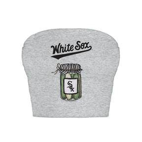 Chicago White Sox Pickle Jar Crop Tube Top