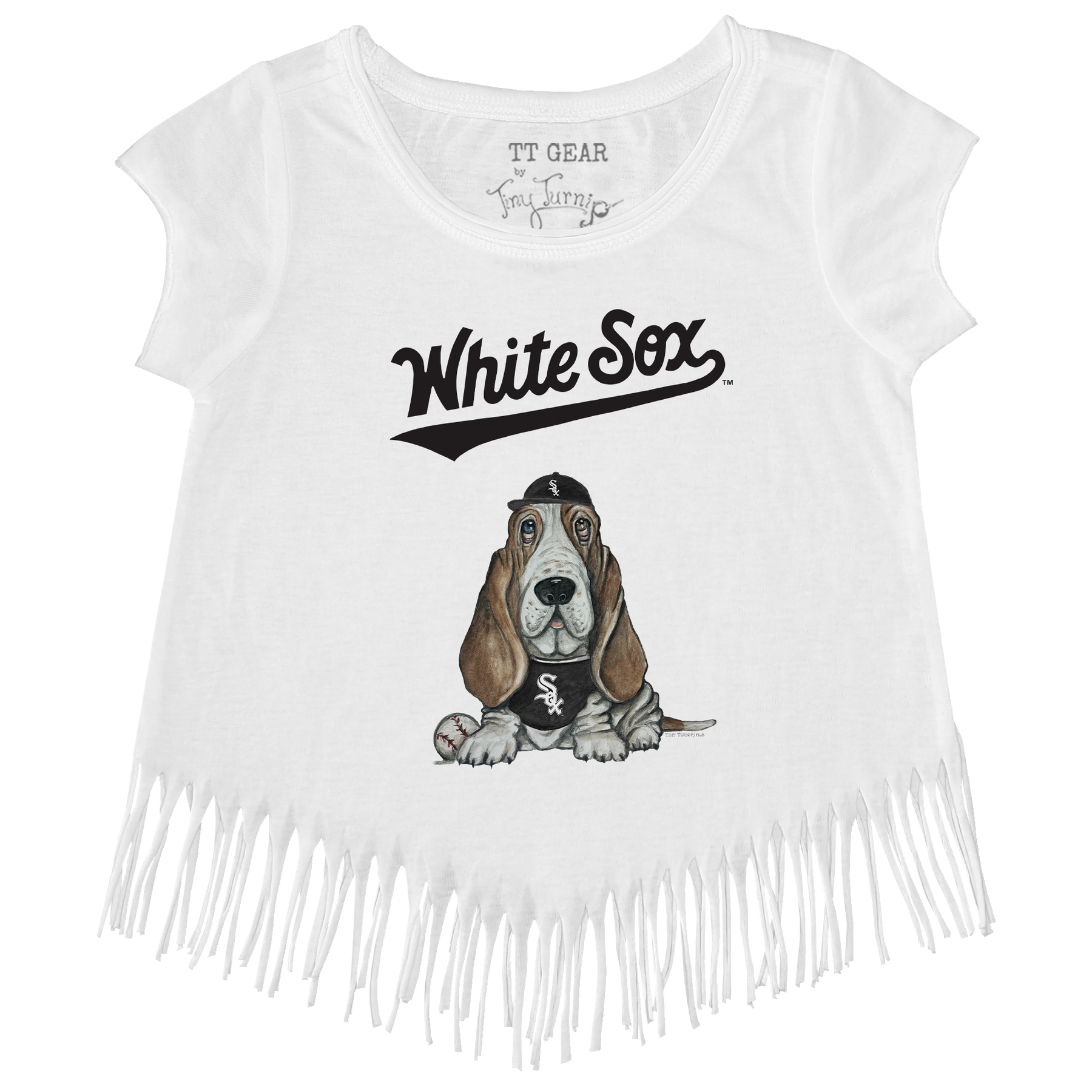 Chicago White Sox Puddy Fringe Tee - Tiny Turnip