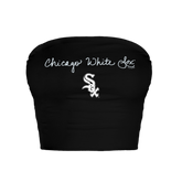 Chicago White Sox Logo Script Crop Tube Top