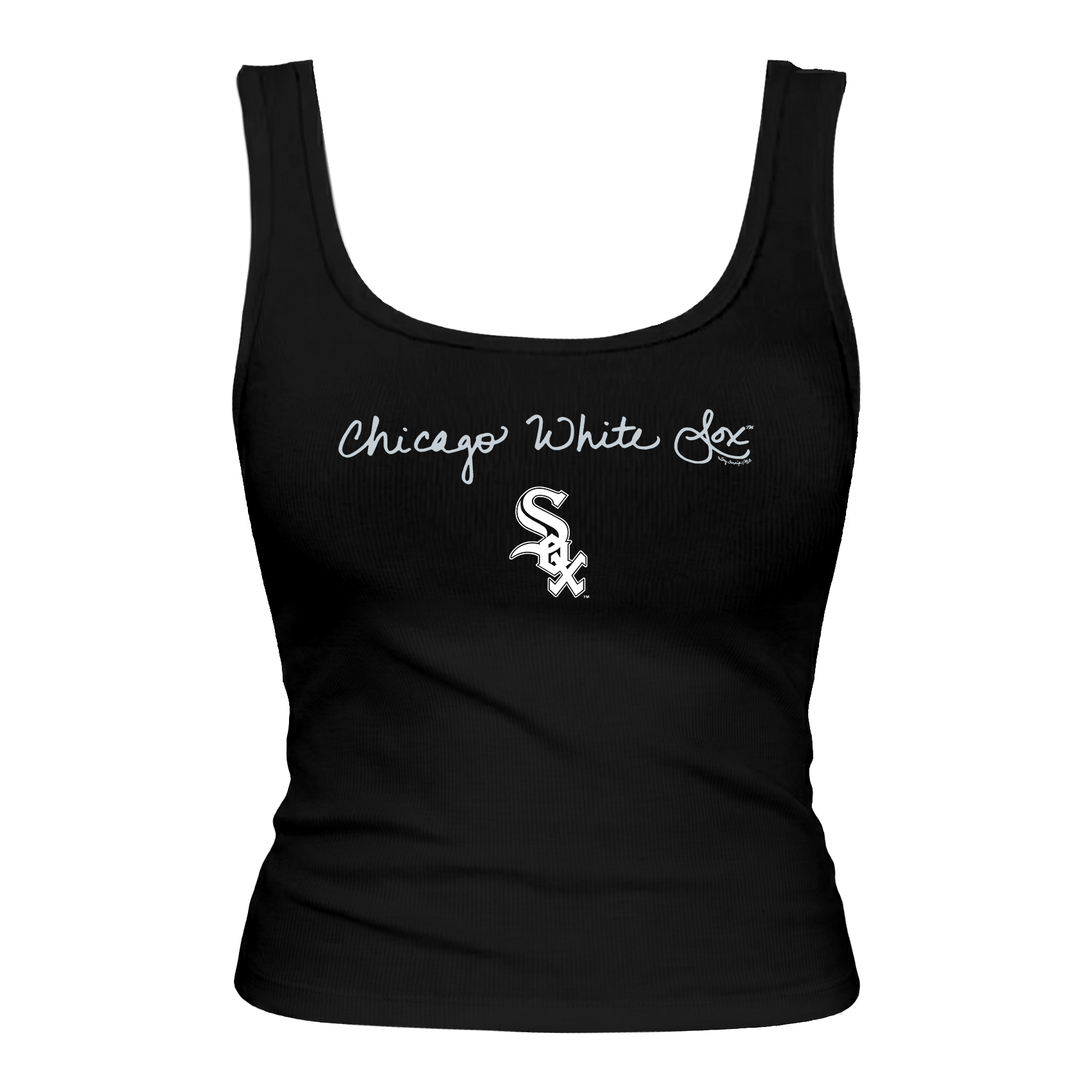 Chicago White Sox Logo Script Emmy Tank