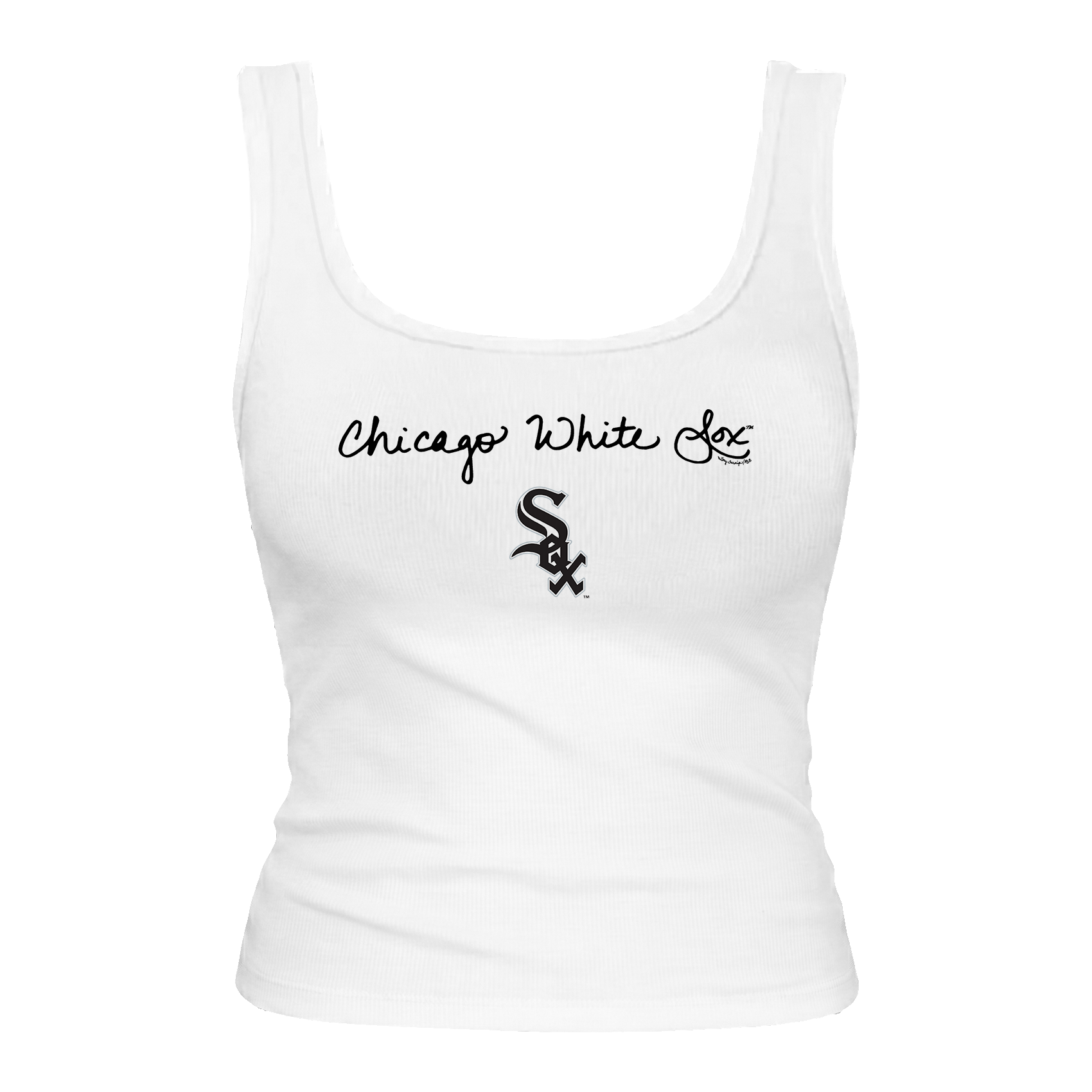Chicago White Sox Logo Script Emmy Tank