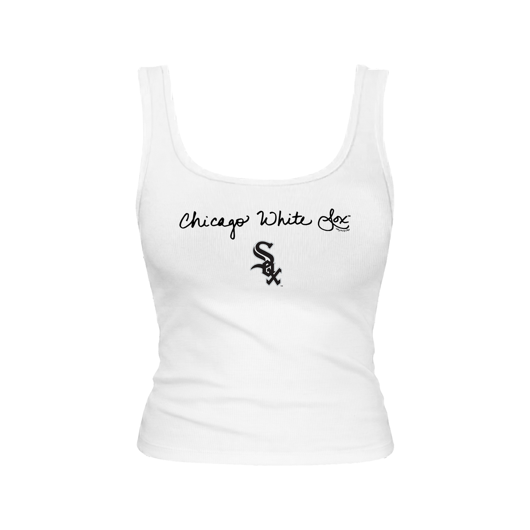 Chicago White Sox Logo Script Emmy Tank