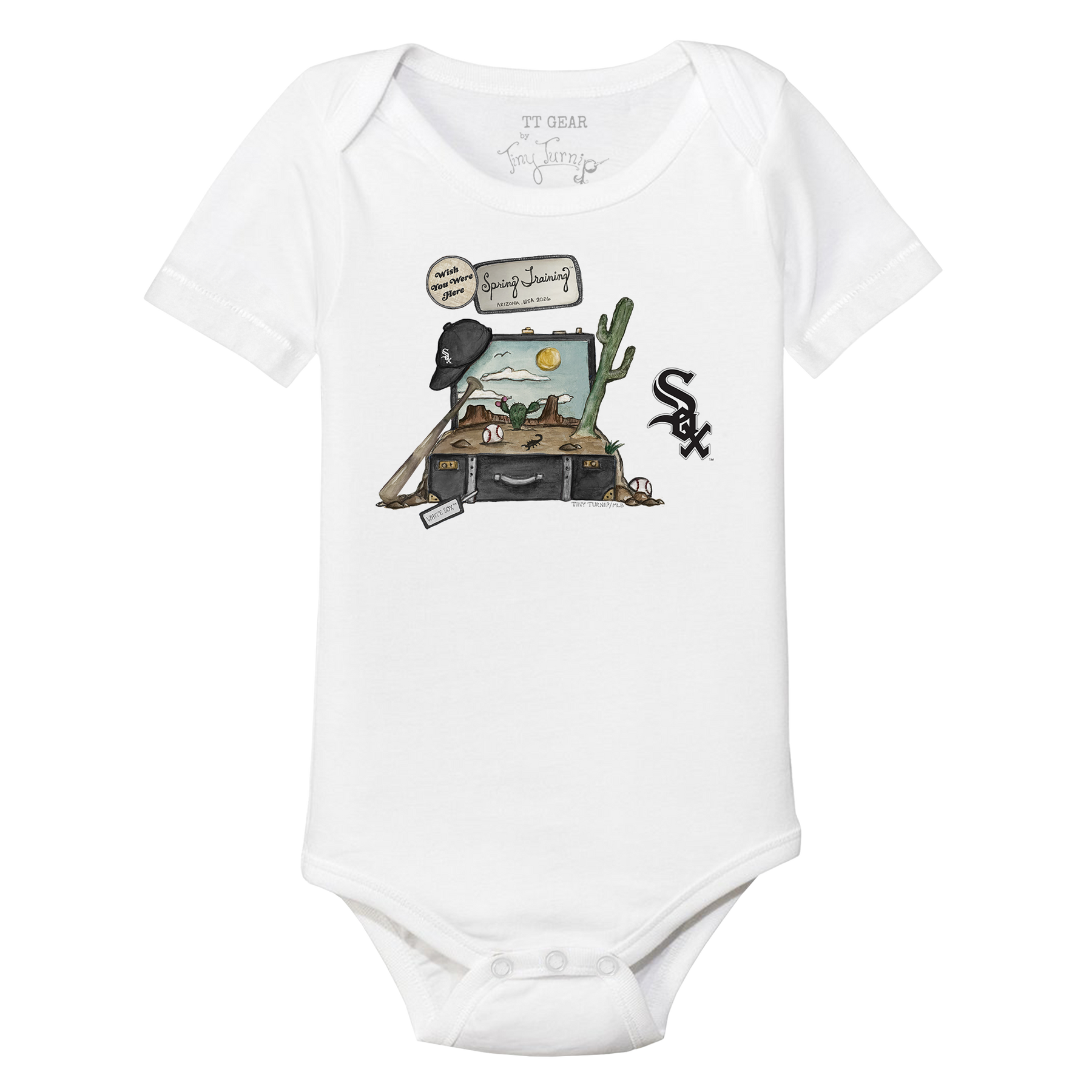 Chicago White Sox Spring Training 2026 Short Sleeve Snapper - Tiny Turnip