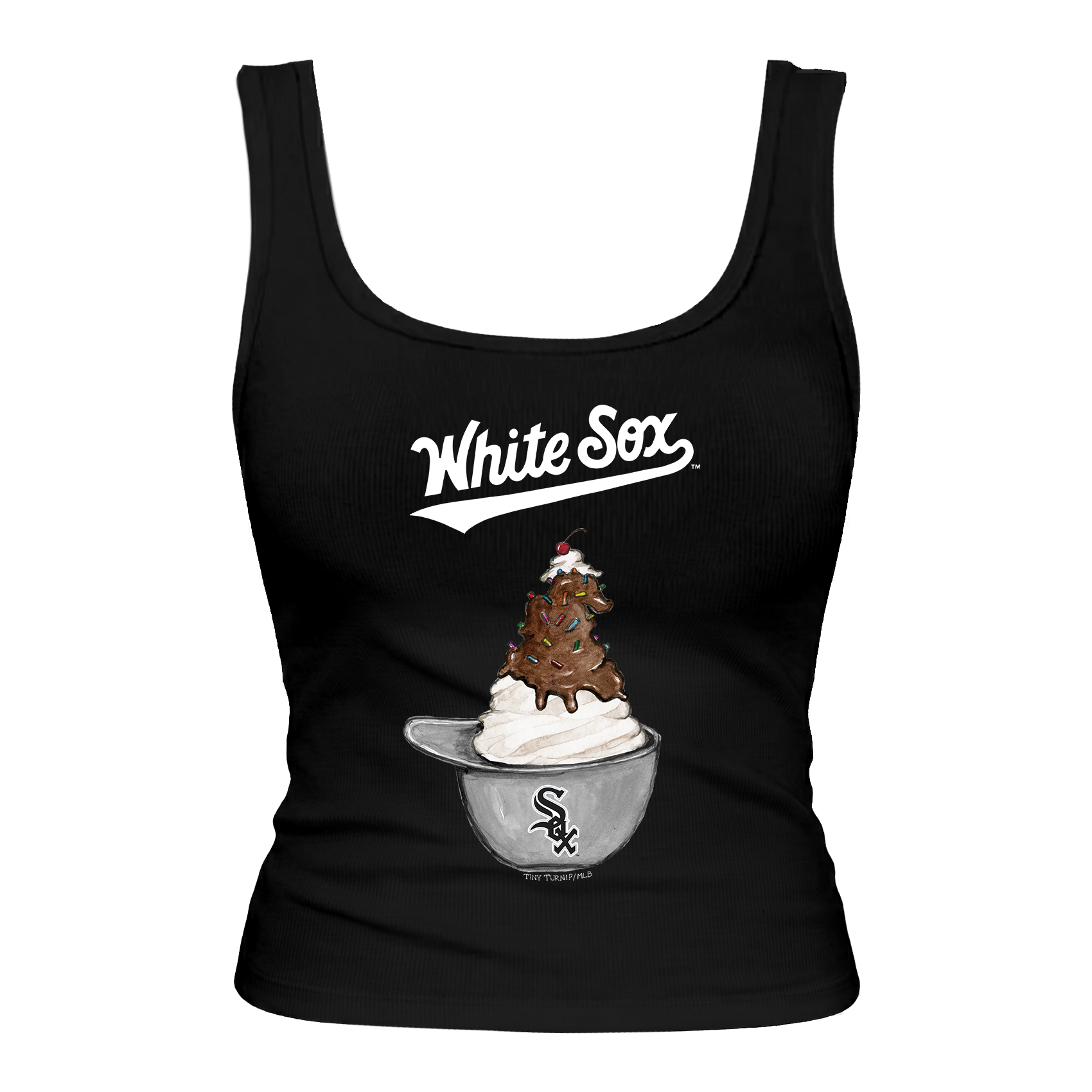 Chicago White Sox Sundae Helmet Emmy Tank